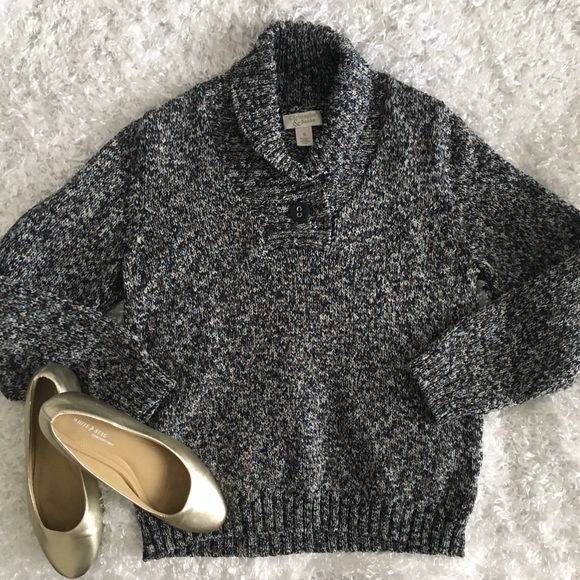 NWOT Christopher & Banks Multicolor Knit Sweater - Picture 2 of 4